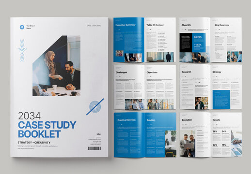 Case Study Booklet Template