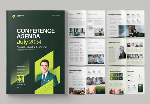 Conference Agenda Layout