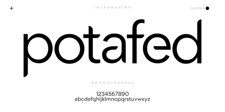 Modern Minimal Sans Serif Font for Logo Branding and Contemporary Typography