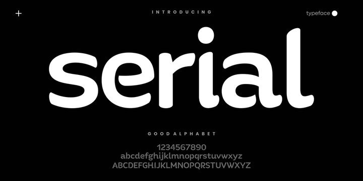 Modern Rounded Sans Serif Font for Logo Branding and Clean Typography