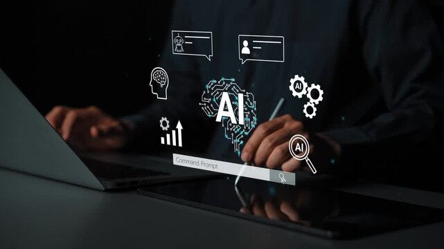 Futuristic Concept of Artificial Intelligence Integration with Technology and Data Analysis in Digital Workspace Environment. Entropy.