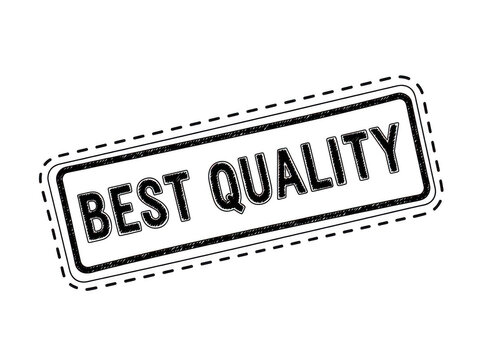 Best quality rubber stamp icon in black ink style isolated on transparent background
