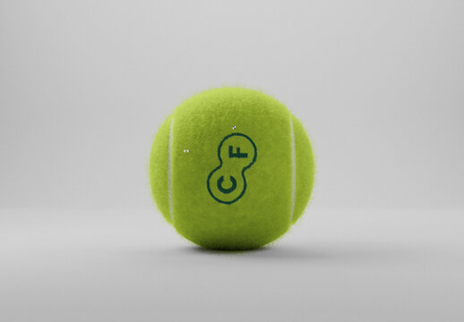 Tennis Ball Mockup