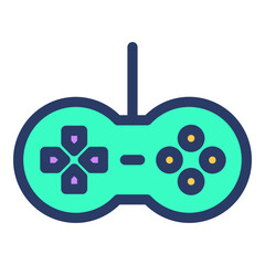 gamepad filled outline icon © Muhammad Naufal S.