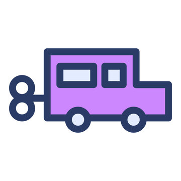 wind-up toy filled outline icon