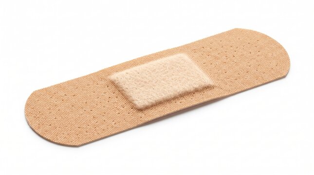 Adhesive bandage strip for medical wound care