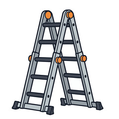 Multi-purpose ladder illustration © intan