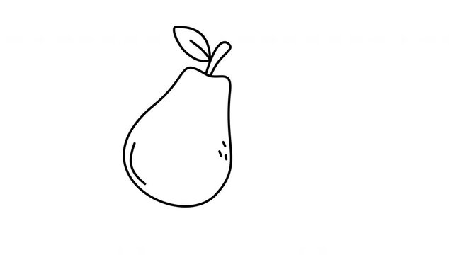 pear outline