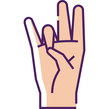 hand mudra icon