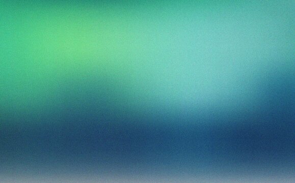 Deep green and blue grainy gradient texture for nature inspired digital art and moody landscape backgrounds
