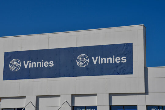 Vinnies St Vincent de Paul charity shop in outer western melbourne