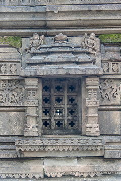 Amruteshwar temple, intricately carved Shiva temple, 1200 years old and was built by the rulers of Shilahara dynasty in the 9th century CE. Ratanwadi, Bhandardara, Maharashtra, India