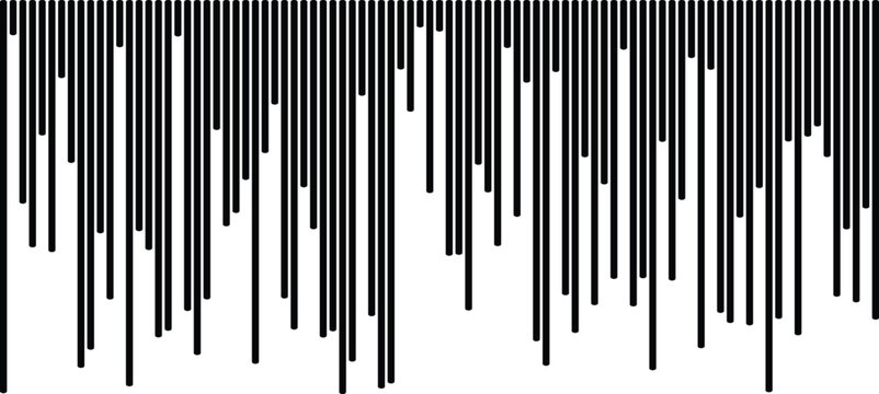 Minimalist barcode style vertical line pattern with vertical