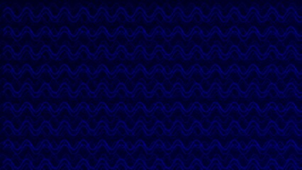 Fototapeta premium Abstract deep blue wavy pattern background with horizontal lines