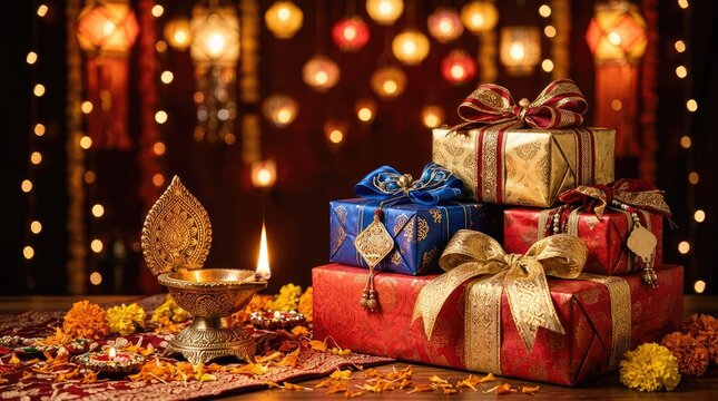 Diwali the festival of lights is a joyous celebration of good triumphing over evil marked by vibrant decorations sweets and togetherness