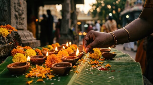 The beautiful loy krathong festival in thailand features floating lanterns and traditional offerings released onto the water at night