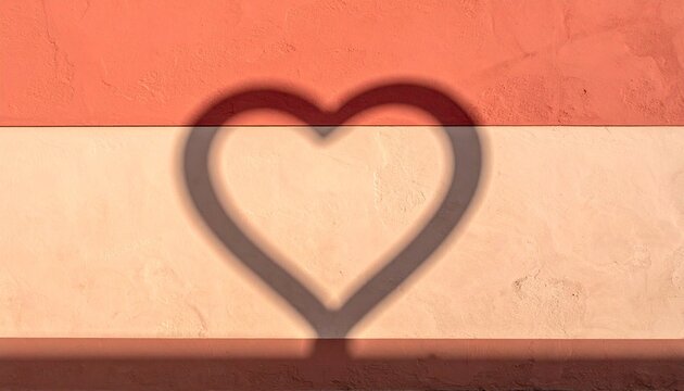 heart on wood
