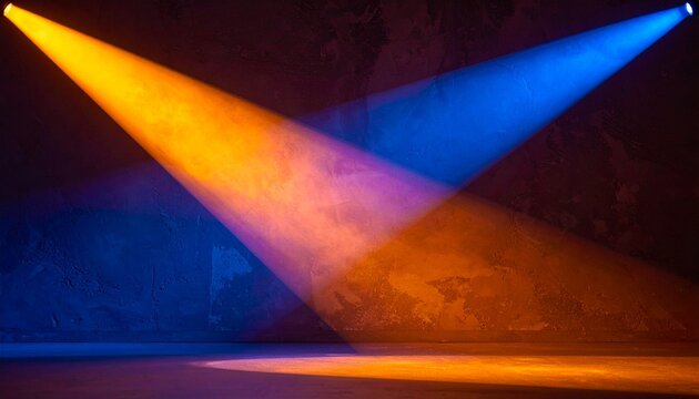 spotlight on stage