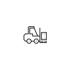 forklift icon vector © Didik