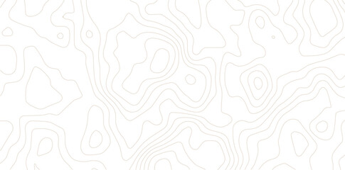 Complex topographic contour map background with contour lines geographic map terrain land survey relief data visualization lines pattern abstract © MD