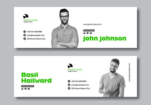 Email Signature Template for Professional Business Branding