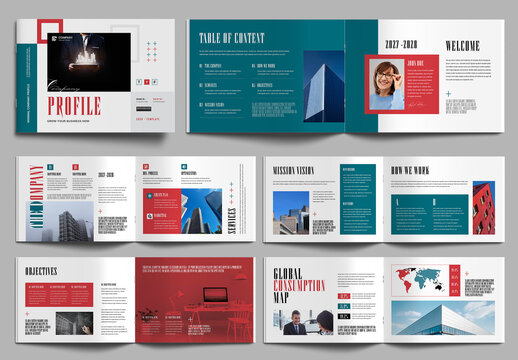 Company Profile Brochure Template