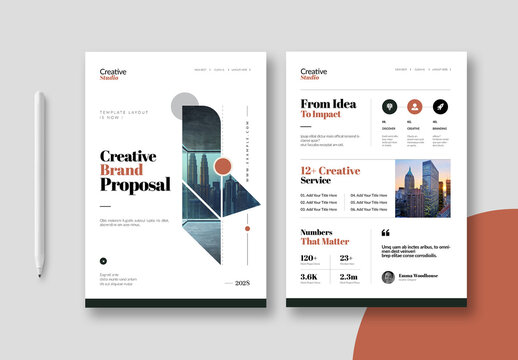Brand Proposal Template Layout