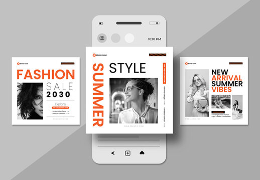 Social Media Post Design Layout