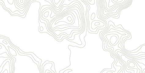Complex black and white topographic map contour lines with topography elevation cartography geography abstract geometric background monochrome technical © MD
