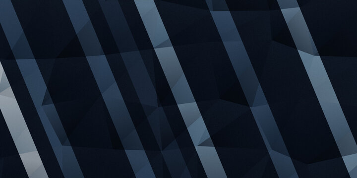 Abstract geometric pattern with dark navy blue triangular shapes for modern digital wallpaper design.