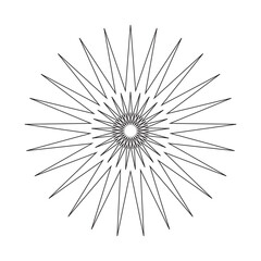 Fototapeta premium Minimalist geometric