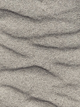 Full frame background of wave pattern in sand, Baltic Sea