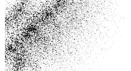 Obraz premium Granular texture with scattered particles on a white background