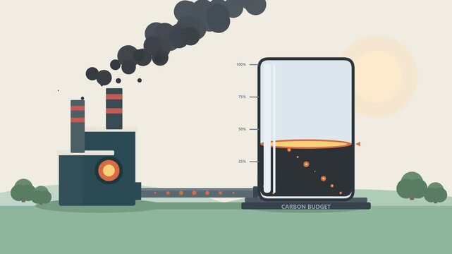 Carbon Budget Depletion Animation