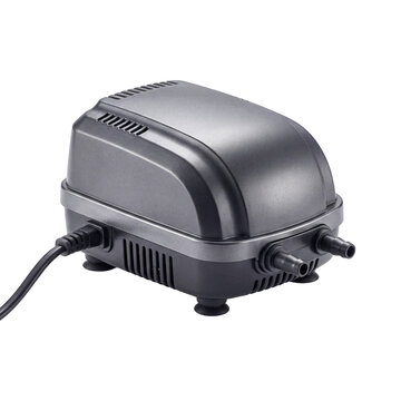 Dark gray air pump for aquarium or hydroponics system