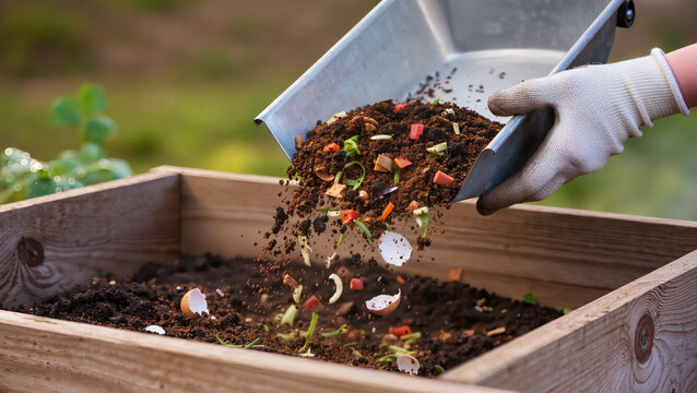Eco-Friendly Gardening and Organic Waste Recycling at Home