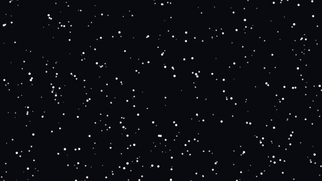 4K seamless loop of realistic snowflakes falling gently, multiple particle sizes and depths, soft natural motion, isolated snowfall overlay, smooth 60fps animation, no text or logos.