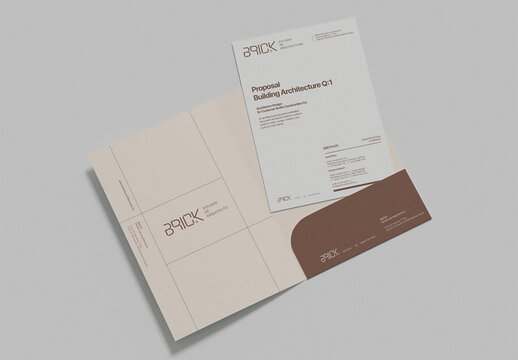 File Folder Mockup