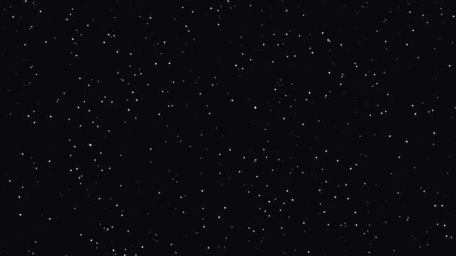 Seamless loop of thousands of realistic heavy snow particles falling naturally at different speeds and depths on a dark neutral background, designed for professional stock video overlays.