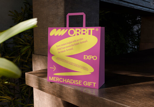 Paper Bag Mockup