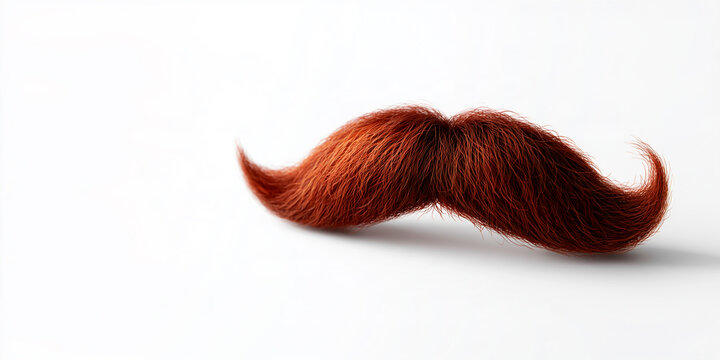 Retro Mustache Concept for Men Health Awareness and Movember Event