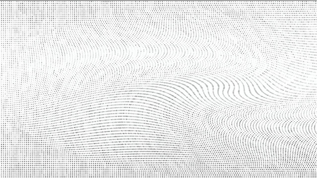 Wavy halftone dots pattern texture background
