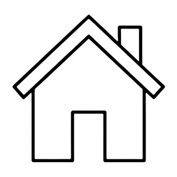 house icon isolated PNG transparent