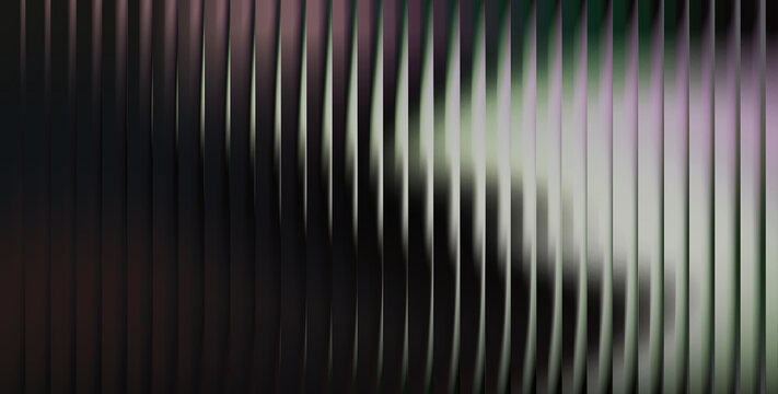Abstract vertical stripes with soft gradient light and shadow effects