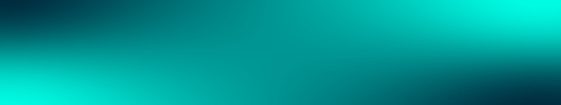 Ultrawide Cyan Teal Gradient Background Animation with Smooth Glowing Light. Abstract Aqua Blue Widescreen Backdrop, Seamless Loop 4K Motion Graphic