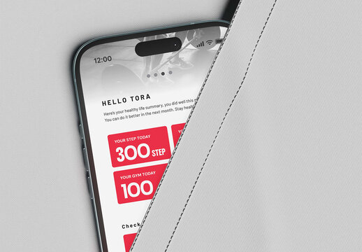 Phone Screen Mockup