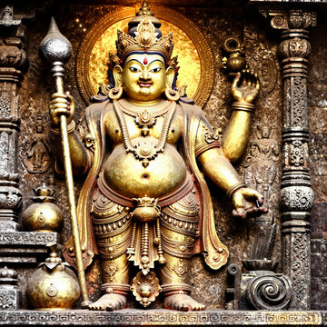 Kubera, Hindu god of wealth