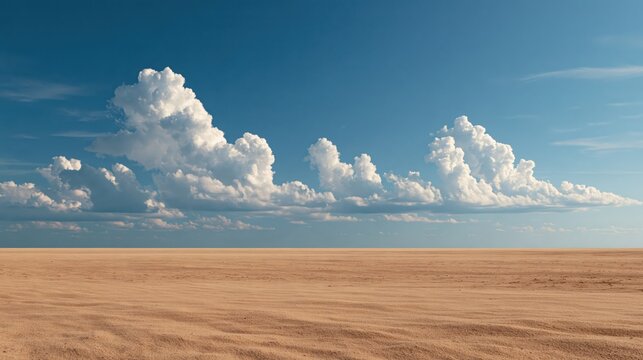 Surreal Horizon Folded Photography in Minimalist Composition