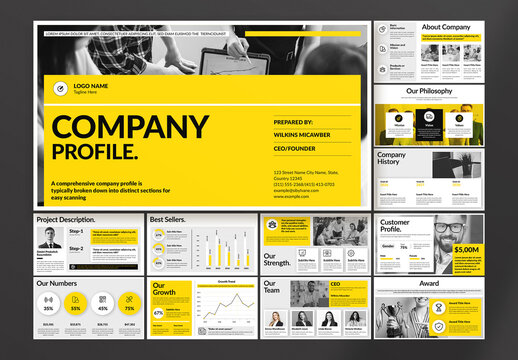 Company Profile Presentation Template