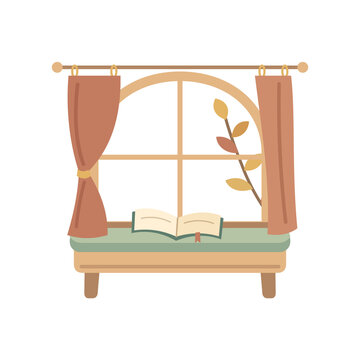Autumn reading window